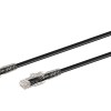 15M CAT6 Moulded Flylead – Black 15M CAT6 Moulded Flylead – Black