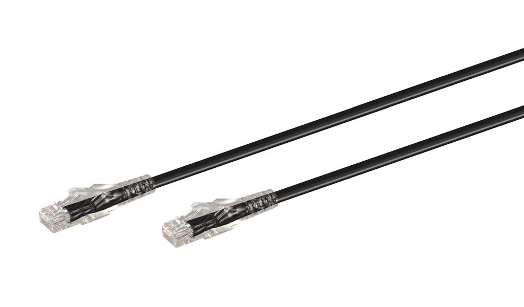 20M CAT6 Moulded Flylead – Black