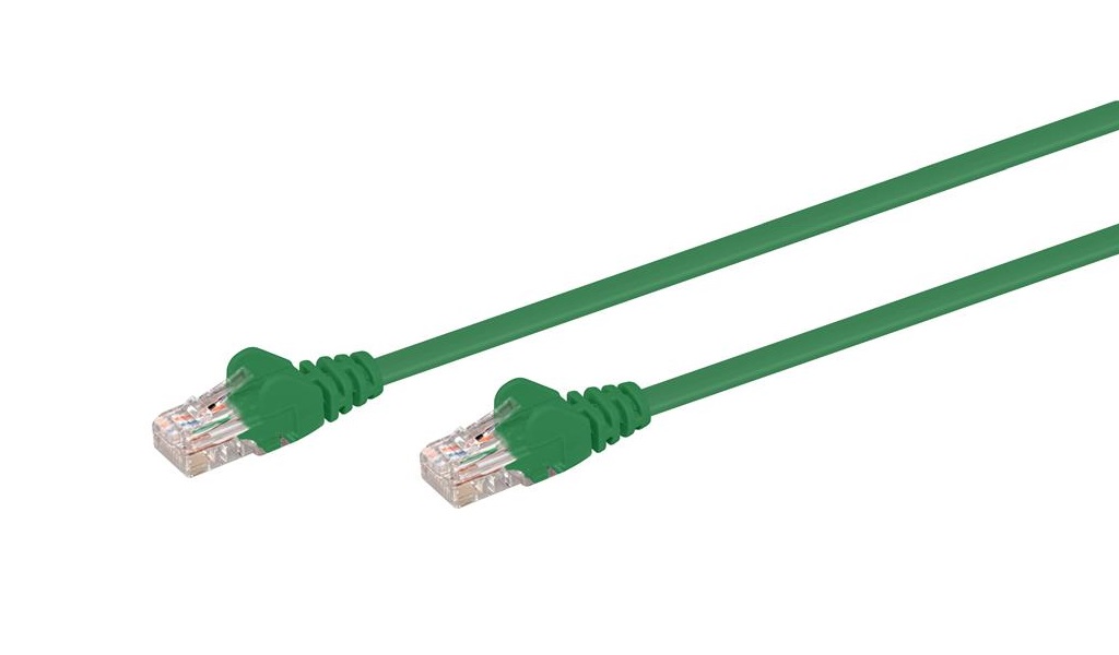 3M CAT5E Moulded Flylead – Green