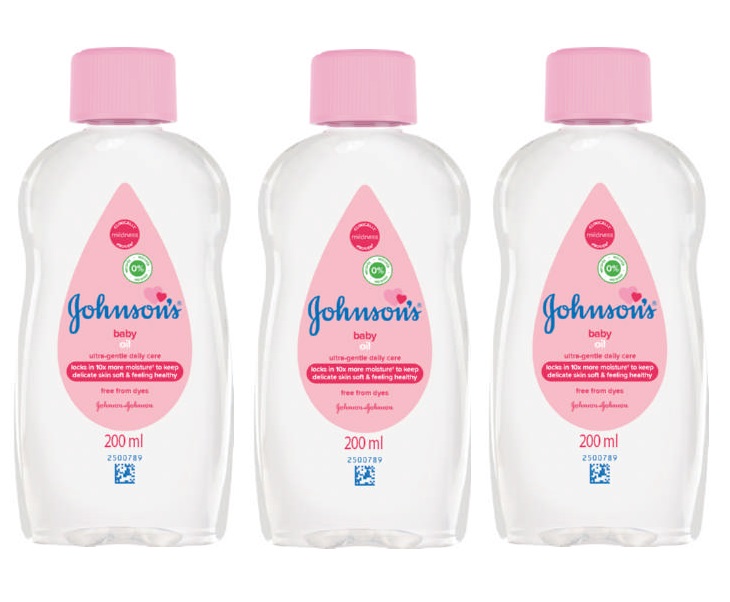 Johnson’s – Baby Oil (Regular – 3 x 200ml)