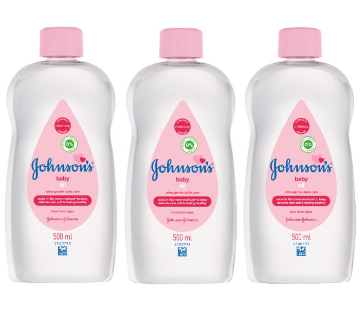 Johnson’s – Baby Oil (Regular – 3 x 500ml)