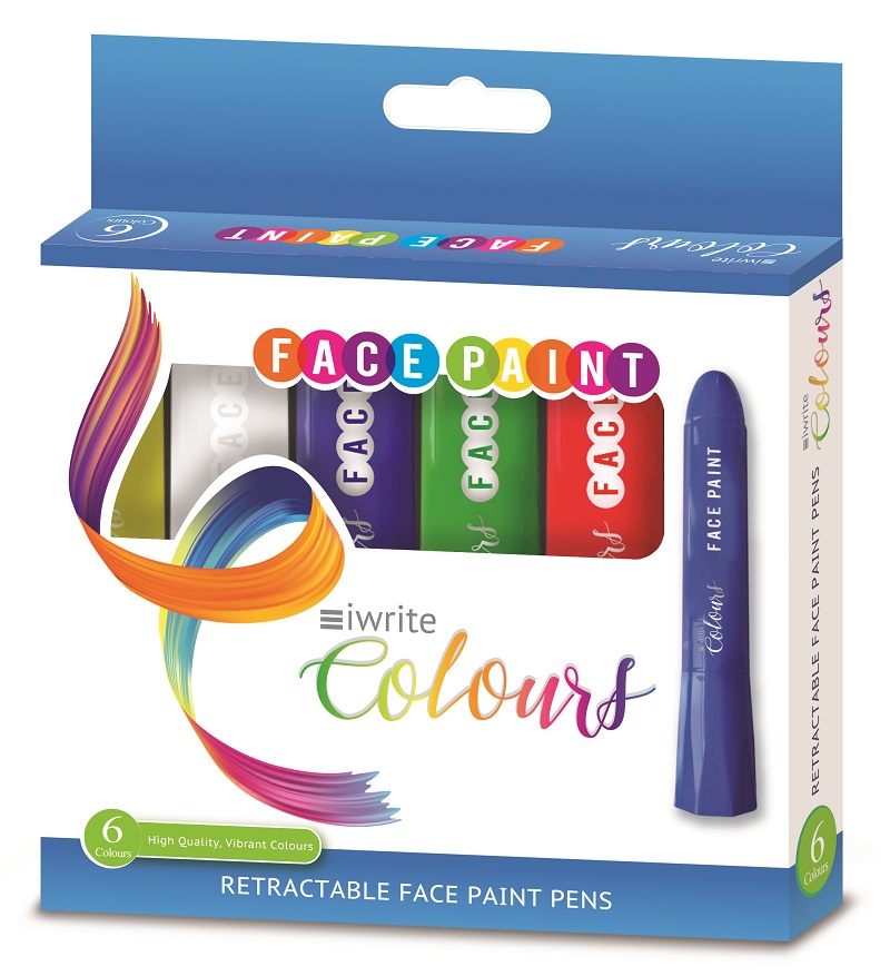 iWrite Colours: Face Paint 6’s