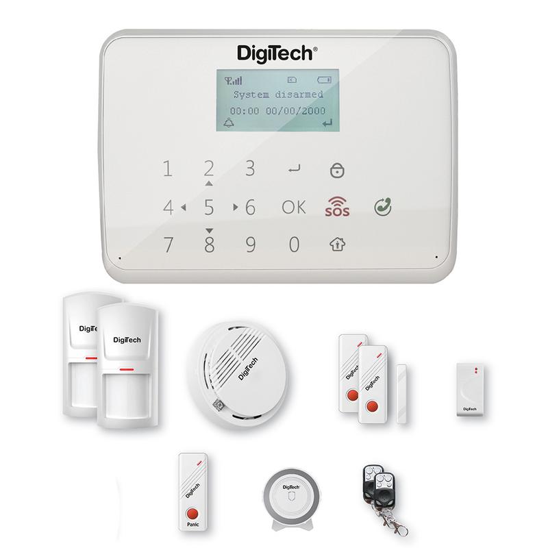 Digitech Wireless GSM Alarm Kit