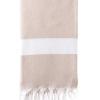 Turkish Bath / Beach Towel (100% Cotton) – Diamanta (100x180cm) – Sand Turkish Bath / Beach Towel (100% Cotton) – Diamanta (100x180cm) – Sand