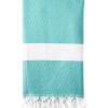 Turkish Bath / Beach Towel (100% Cotton) – Diamanta (100x180cm) – Sea Green Turkish Bath / Beach Towel (100% Cotton) – Diamanta (100x180cm) – Sea Green