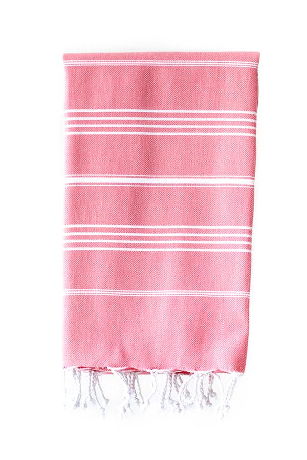 Turkish Bath / Beach Towel – Elim (100x180cm) – Coral