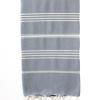 Turkish Bath / Beach Towel – Elim (100x180cm) – Denim Blue Turkish Bath / Beach Towel – Elim (100x180cm) – Denim Blue