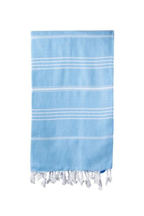 Turkish Bath / Beach Towel – Elim (100x180cm) – Light Blue