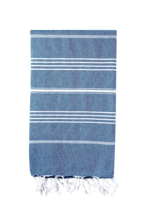 Turkish Bath / Beach Towel – Elim (100x180cm) – Navy
