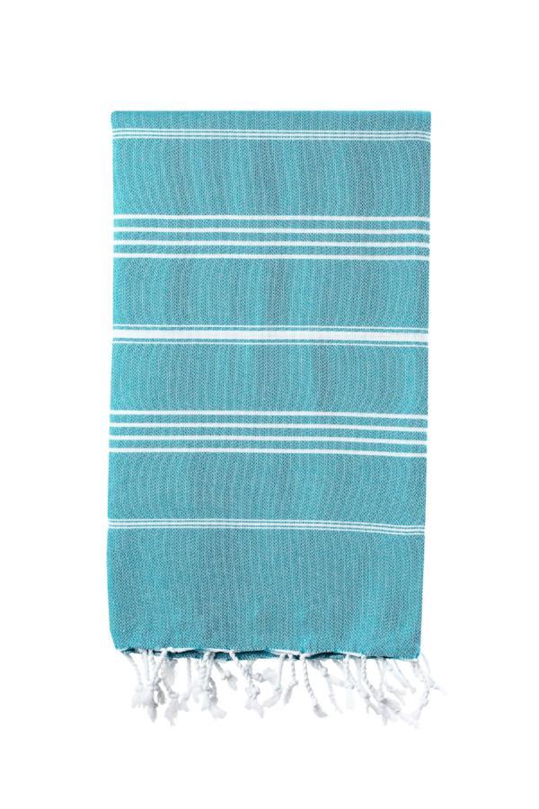 Turkish Bath / Beach Towel – Elim (100x180cm) – Teal