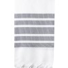Turkish Bath / Beach Towel – Herringbone (100x180cm) – White and Dark Grey Turkish Bath / Beach Towel – Herringbone (100x180cm) – White and Dark Grey