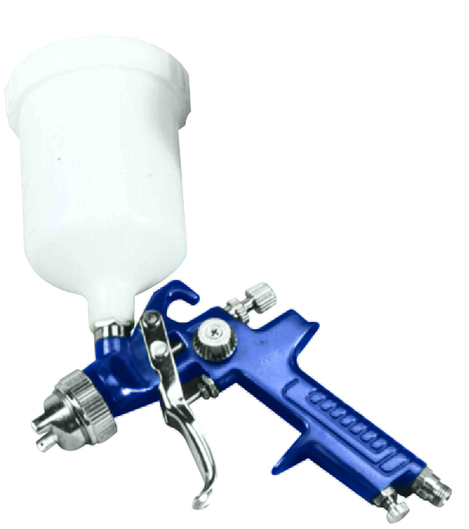 Tradeair – Gravity Feed Spray Gun (Blue Handle)