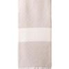 Turkish Throw / Blanket (100% Cotton) – Diamanta (220x240cm) – Sand Turkish Throw / Blanket (100% Cotton) – Diamanta (220x240cm) – Sand