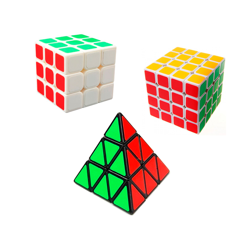 SkyDeals Magic Rubik’s Cube Set of 3