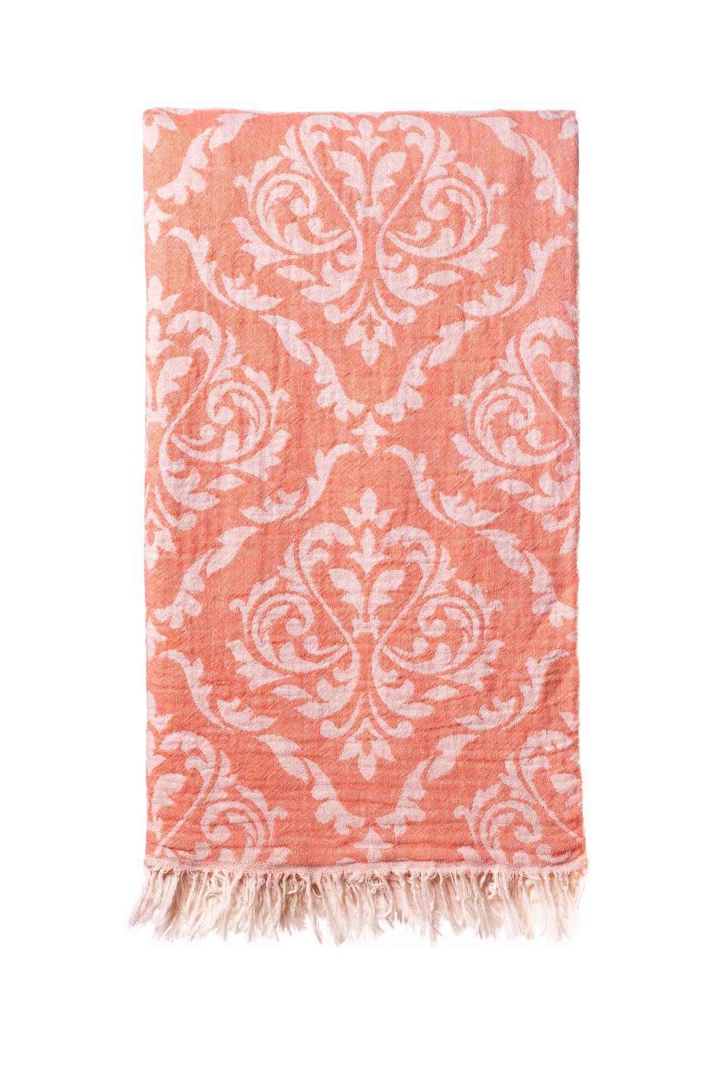 Turkish Bath – Beach Towel – Fleur 85x160cm – Coral