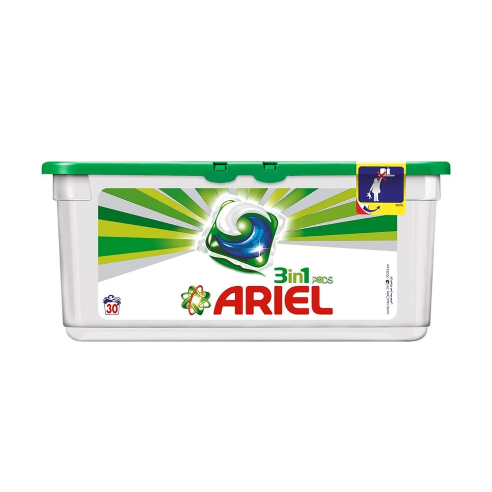 Ariel – Laundy Washing Capsules (Machine / Automatic) – 30 Capsules