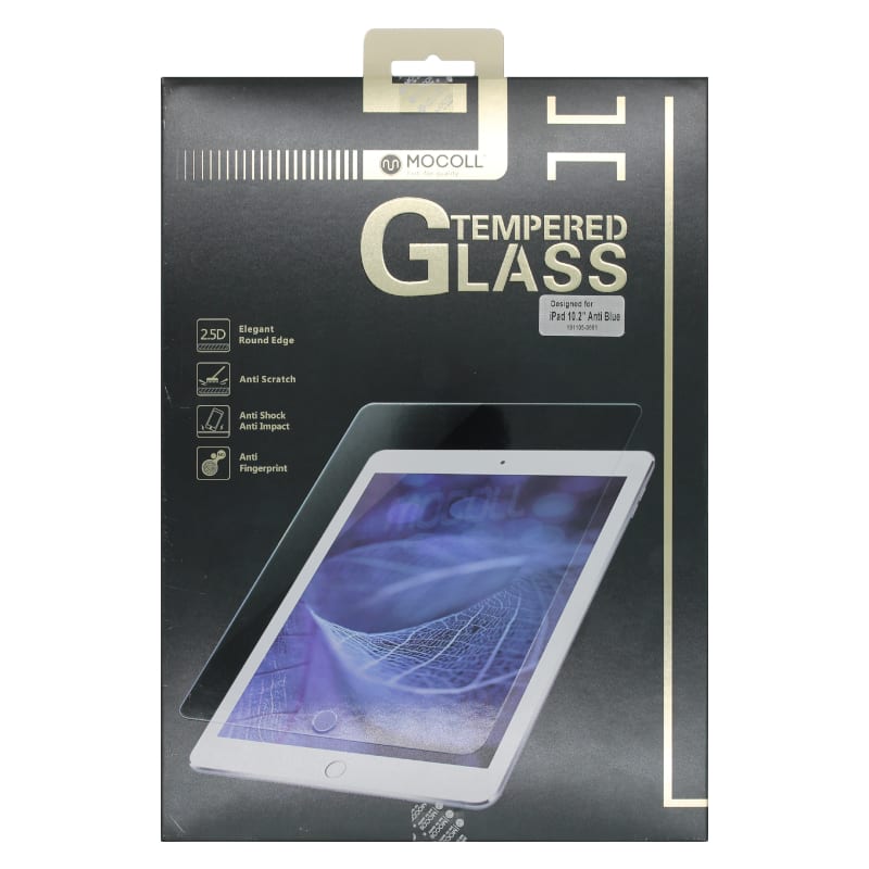 Mocoll 2.5D Tempered Glass Full Cover Screen Ipad Pro 10.2 Blue Filter