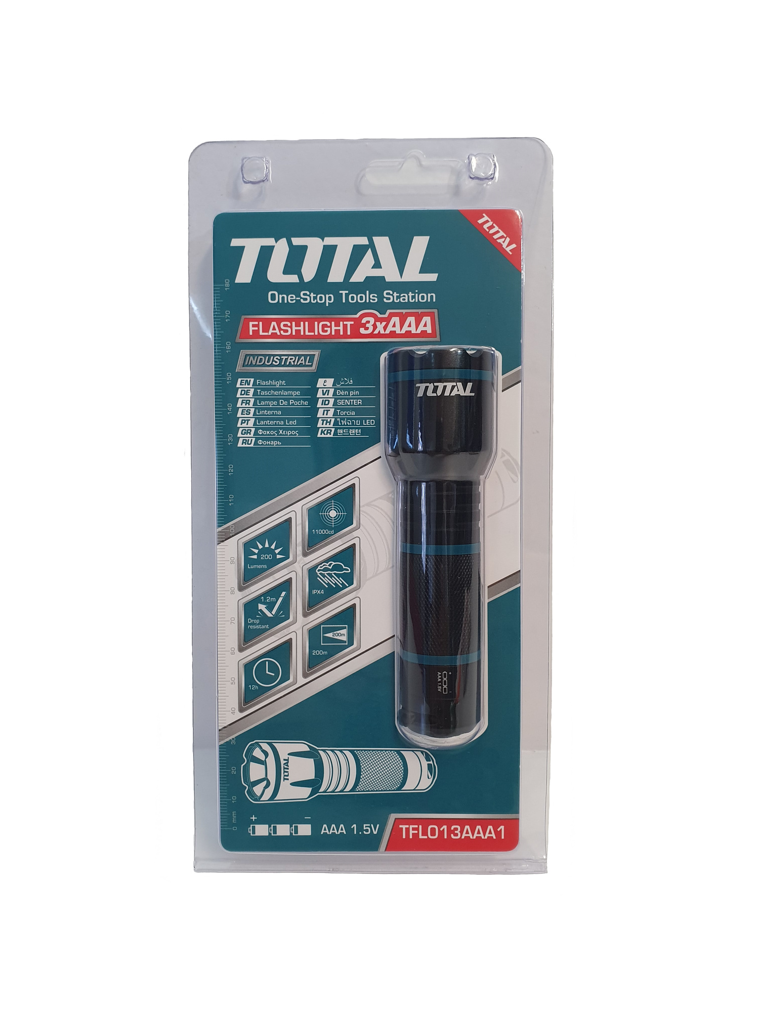 Total Tools Flashlight – Aviation Grade