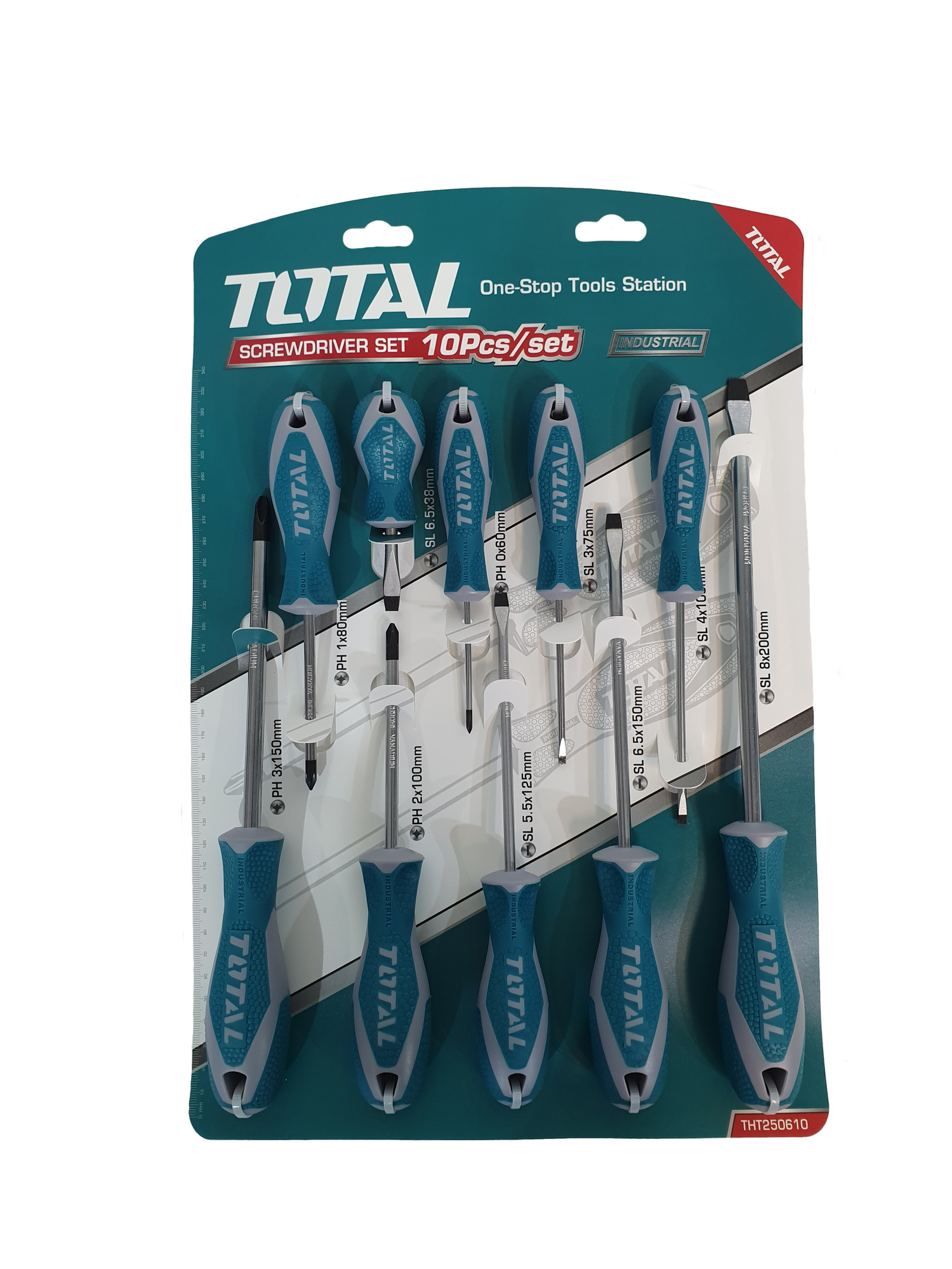 Total Tools 10 Piece Screwdriver Set