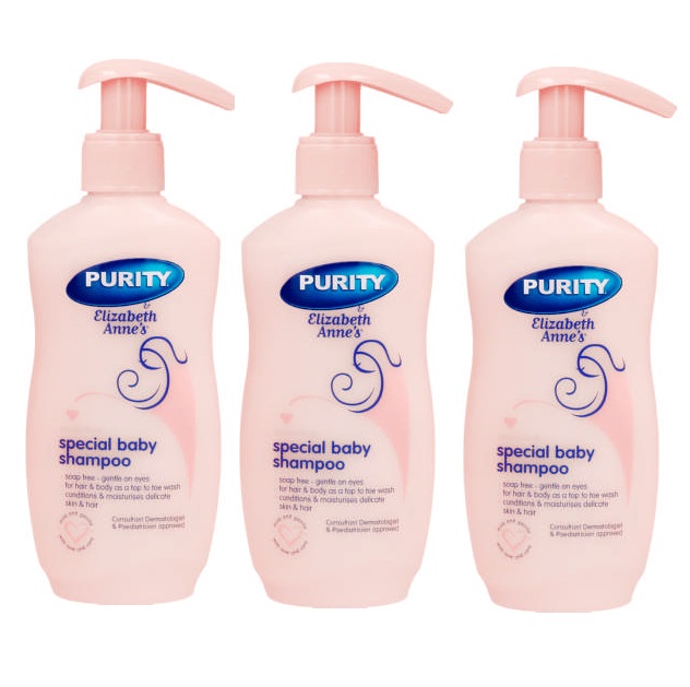 Purity & Elizabeth Anne’s – Special Baby Shampoo (3 x 200ml)