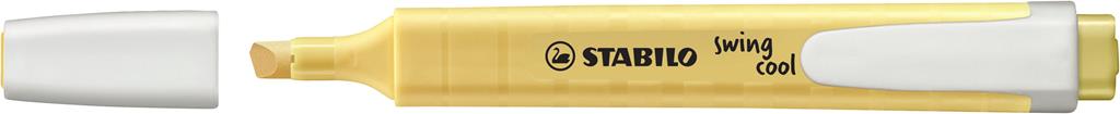 STABILO Swing Cool Pastel Yellow Highlighter box of 10
