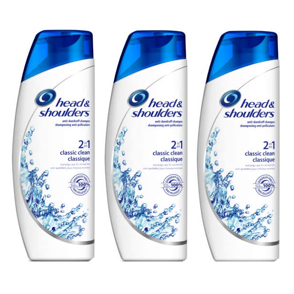 Head & Shoulders – 2-in-1 Anti-Dandruff Shampoo Classic (3 x 200ml)