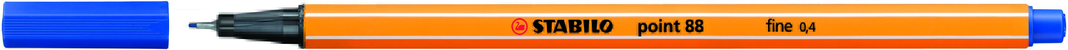 STABILO Point 88 Fineliner Blue Box of 10