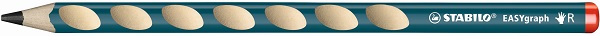 STABILO EASYgraph Ergonomic Right handed HB pencil box 12 petrol