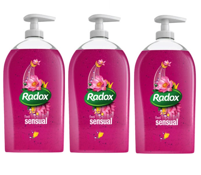 Radox – Feel Sensual Shower Gel / Body Wash (3 x 750ml)