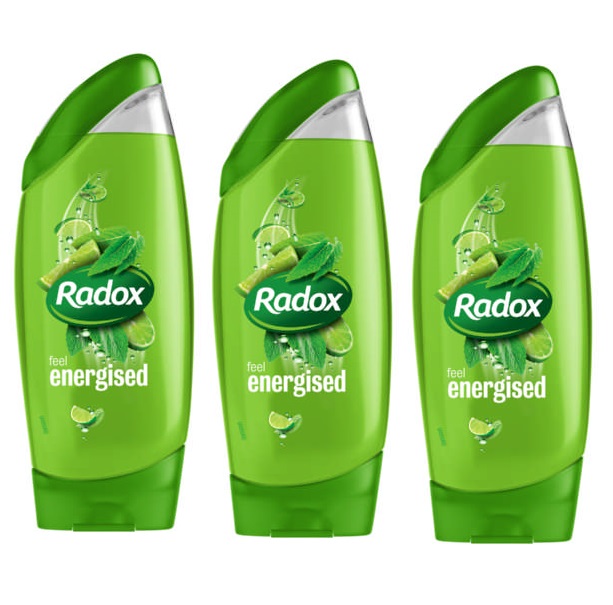 Radox –  Feel Energised Shower Gel / Body Wash (3 x 250ml)