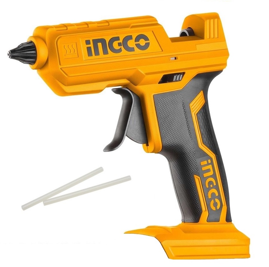 INGCO – Glue Gun with 3 Glue Sticks (Cordless) – 20V