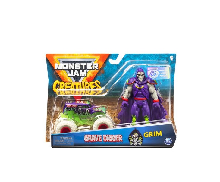 Monster Jam 1:64 Die Cast Vehicle & Creature Figure – Parent