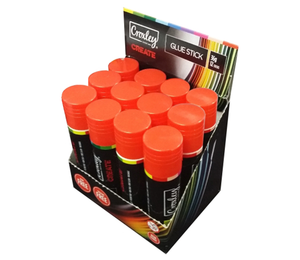 Croxley 36g Glue sticks Box of 12