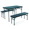 oztrail Ironside 3Piece Picnic Set (250Kg Per Seat/300Kg Table Weight) oztrail Ironside 3Piece Picnic Set (250Kg Per Seat/300Kg Table Weight)