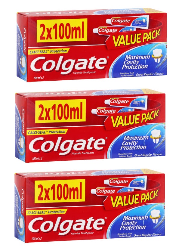 Colgate – Maximum Cavity Protection Toothpaste Value Pack (6 x 100ml)