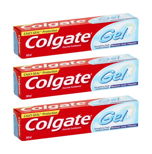 Colgate – Gel Flouride Toothpaste – Regular (3 x 100ml)