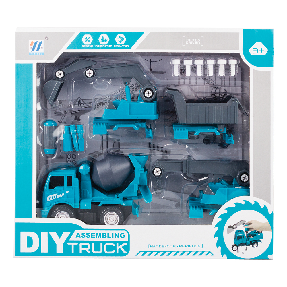 Vehicle Tools DIY Construction Truck Large Set