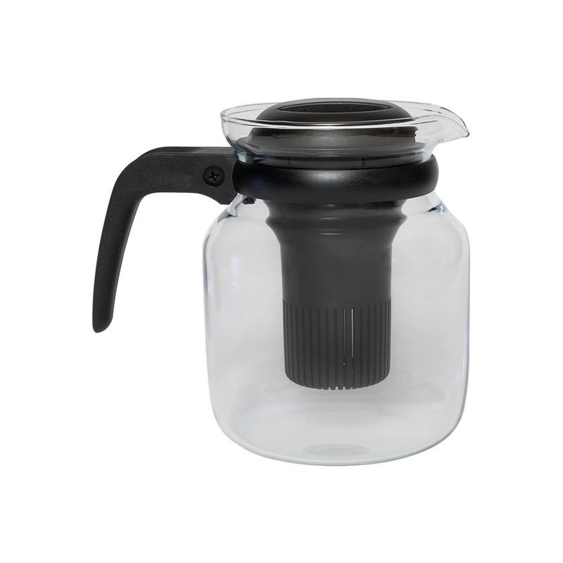 Simax Matura 1.25L Tea Jug – Transparent/Black