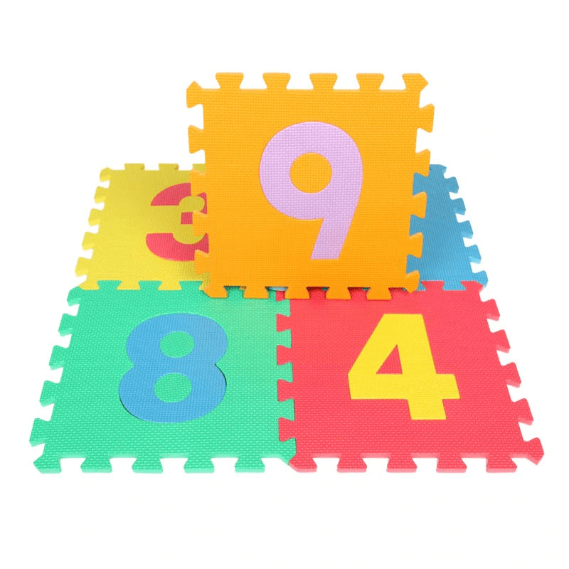 Eva Puzzle foam mat- Kids Exercise Mat Numbers – 10Pieces