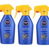 NIVEA Sun – Sun SPF50+ Protect & Moisture Spray (3 x 300ml) NIVEA Sun – Sun SPF50+ Protect & Moisture Spray (3 x 300ml)
