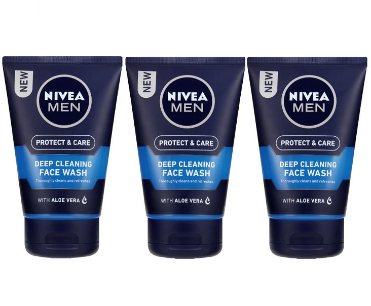 Nivea Men – Originals Deep Cleaning Face Wash (3 x 100ml)