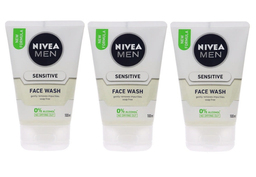 Nivea Men – Face Wash Sensitive (3 x 100ml)