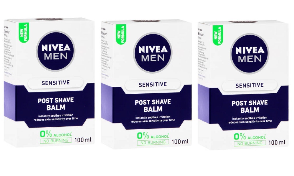 NIVEA Men – Post Shave Balm Sensitive (3 x 100ml)