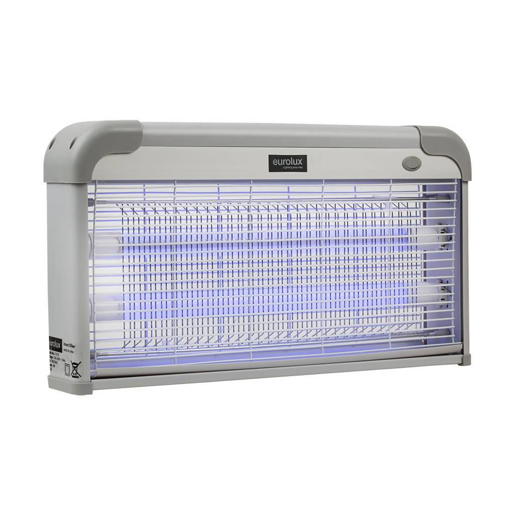 EUROLUX H125 LED Insect Killer with 2 x 3W LED Tubes, 50m2