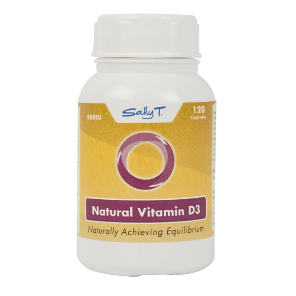 Sally T. Vitamin D3 800 Iu + Co Factors; 120 Caps