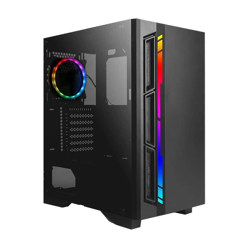 Antec NX400 ARGB ATX Gaming Chassis – Black