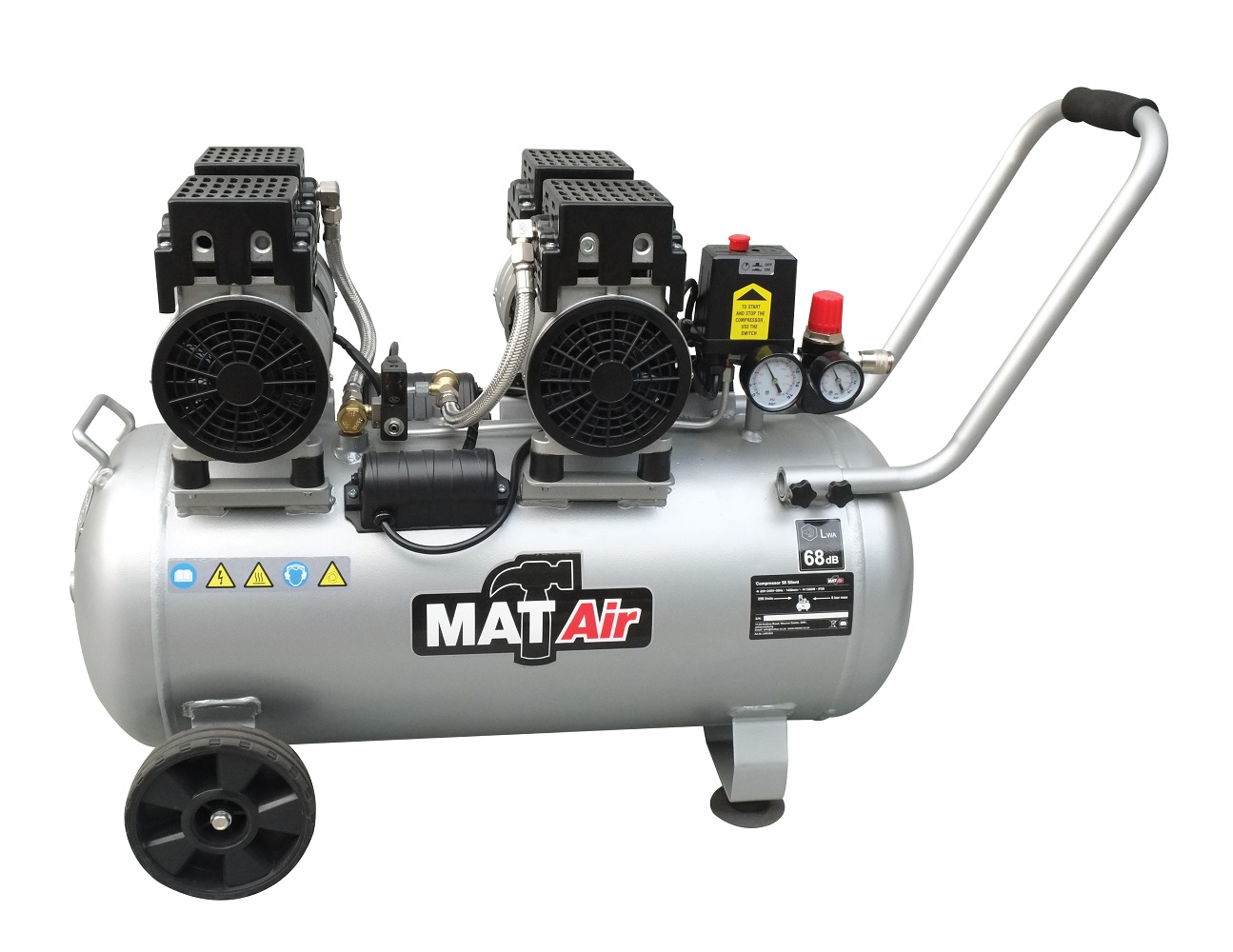 Compressor Matair 50Lt Oil Less Silent