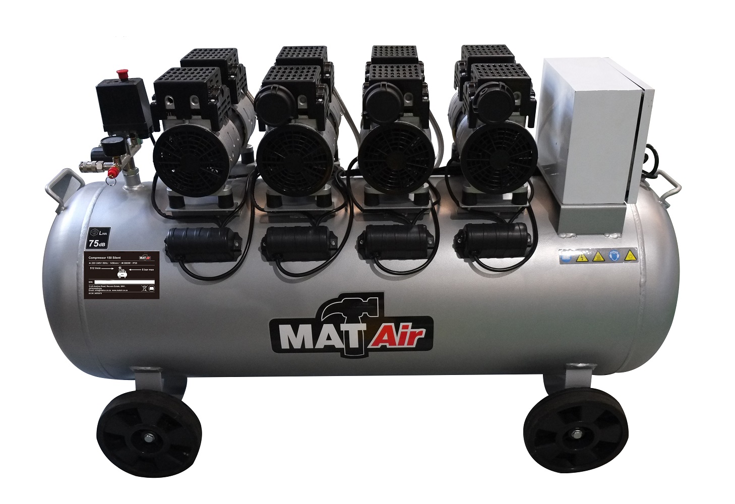 Compressor Matair 150Lt Oil Less Silent