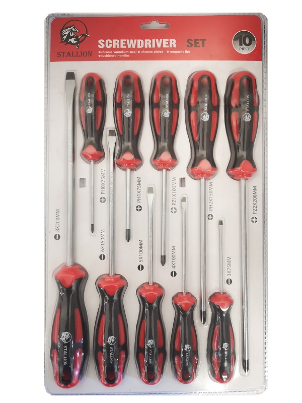 Stallion – Screwdriver Set – 10 Piece