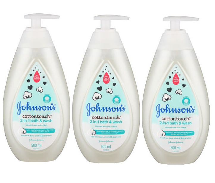 Johnson’s – Cottontouch Bath Wash (3 x 500ml)